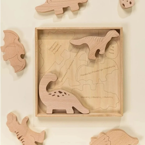 Wooden Dino Balance Puzzle
