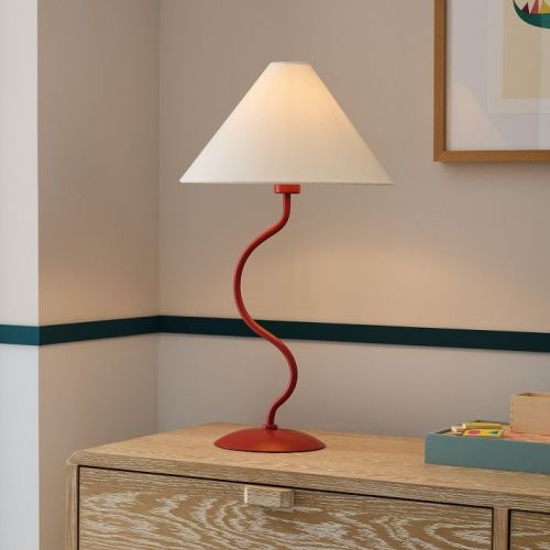 Zigzag Table Lamp (24")