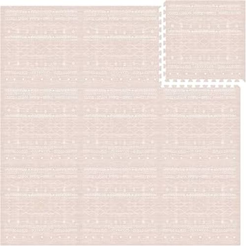 Lillefolk Baby Play Mat for Floor – 6x6ft Dusk | Soft Non Toxic Premium EVA Foam Tiles for Tummy Time, Crawling & Playroom – Waterproof Interlocking Floor Mat for Babies & Toddlers (9 Tiles)