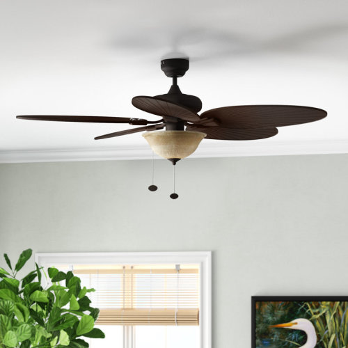 Honeywell Palm Island 52'' Indoor/Outdoor Ceiling Fan with Bowl Light & Reviews | Wayfair