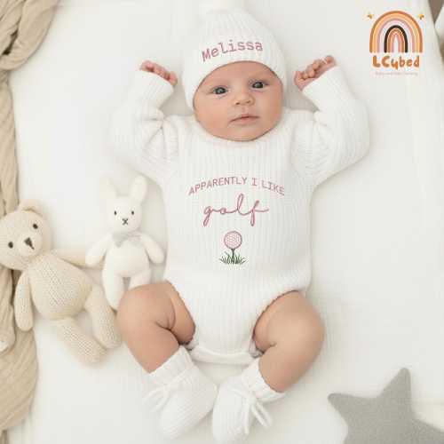 Apparently I Like Golf | Baby Romper
