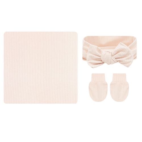 Rosie Ribbed Newborn Headband Bundle