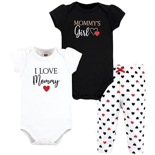Hudson Baby Unisex Cotton Bodysuit and Pant Set