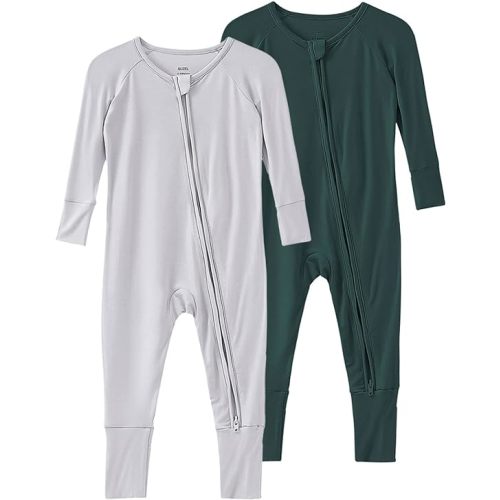 Baby Viscose from Bamboo Footless Pajamas Boys Girls Zippy Pjs Sleep 'N Play Romper - 0-24 Months