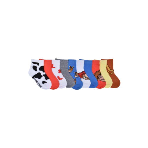 Character Toddler Ankle Socks, 10-pack, Sizes 12M- 5T