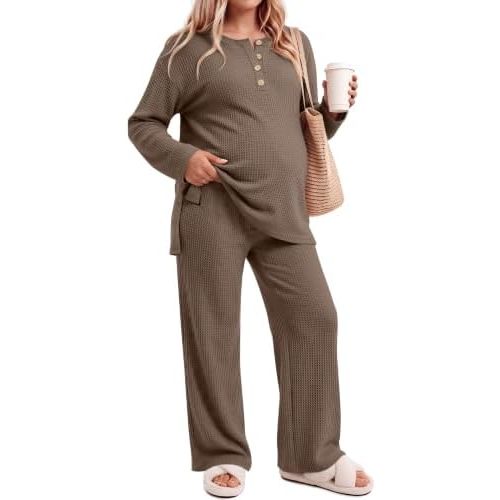 Neer 2 Piece Maternity Oversized Pajamas Sets