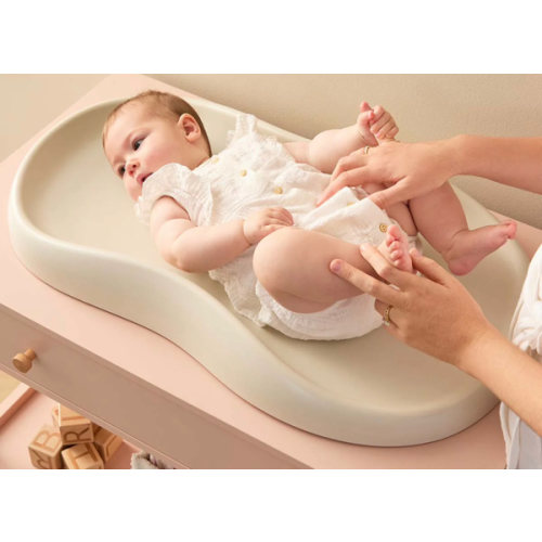Mocka Baby Wipe Clean Change Pad - Beige | Mocka