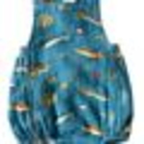 Muslin Retro Sunsuit, Gone Fishing - 6 - 12 mo