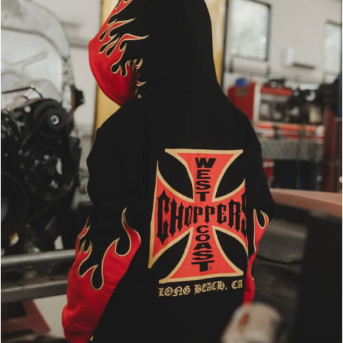 WCC Red Flame Hoodie