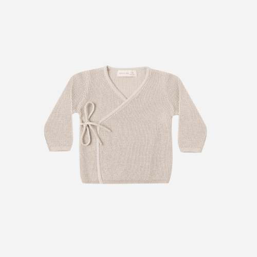 Knit Wrap Top - Oat