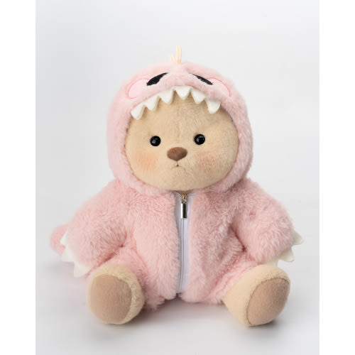 Getahug Furry Dino Bear | Handmade Jointed Teddy Bear Gift