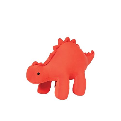 Velveteen Dino Gummy Stegosaurus in red, size: One Size