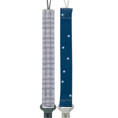 Cloth Pacifier Clip (2 Pack)