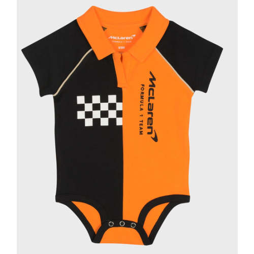 Outerstuff Infant Racing Champ Fashion Fan Creeper Set - Black