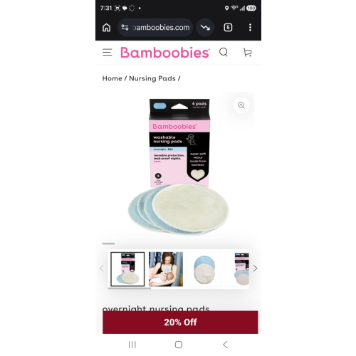 Overnight Reusable & Washable Nursing Pads | bamboobies – Bamboobies