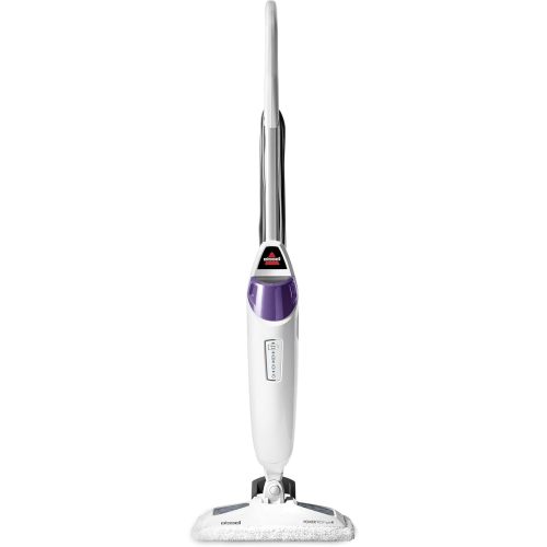 BISSELL PowerFresh Pet Steam Mop 19404 Hard Floor Steamer with Odor‑Eliminating Scent Discs, Easy Scrubber for Tough Messes, 2 Steam Levels, Sanitizes