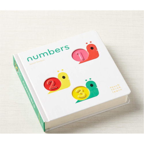 Numbers Touch Think Learn Baby Board Book by Xavier Deneux