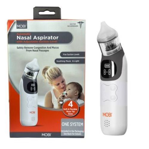 MOBI Automatic Nasal Aspirator With Adjustable Suction Level