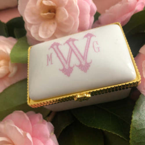 Porcelain Juliette Keepsake Hinged Box – Frill Seekers Gifts