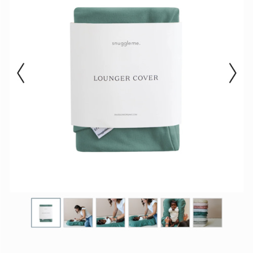 Infant Lounger Cover | Moss