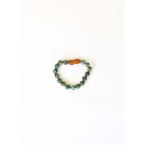 Pure Gemstone + Turquoise Jasper || Baby Bracelet – CanyonLeaf