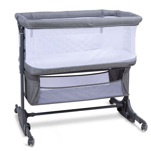 Spanspace 5-in-1 Co-Sleeper Bassinet, Dark Gray