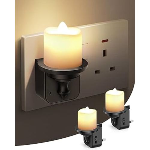 Perkisboby Night Light,2 Pack LED Night Lights Plug in with Dusk to Dawn Sensor,0-100LM Adjustable Brightness,3000K Kids Lamp for Bedroom Kitchen Bathroom Hallway Stair : Buy Online at Best Price in KSA - Souq is now Amazon.sa: DIY & Tools