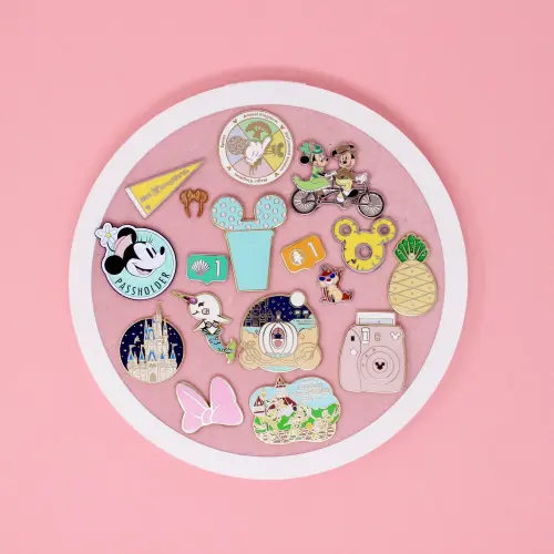 Custom Color Pin Boards + Ear Display — Factory 55