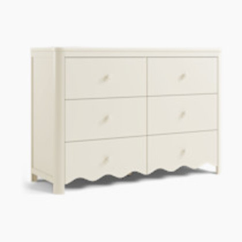 Storkcraft Casablanca 6 Drawer Dresser - Frosted Oat
