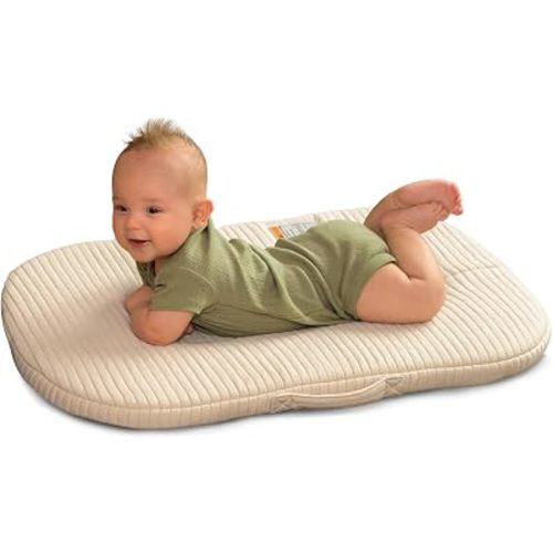 Boppy Playtime Lounger for Newborn - Soft Padded Surface & Cozy 360° Rim, Oatmeal