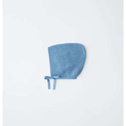 KNIT BONNET - Mid-blue | ZARA United States