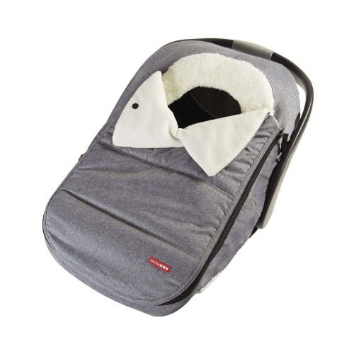 Stroll & Go Car Seat Cover Heather Grey Melange