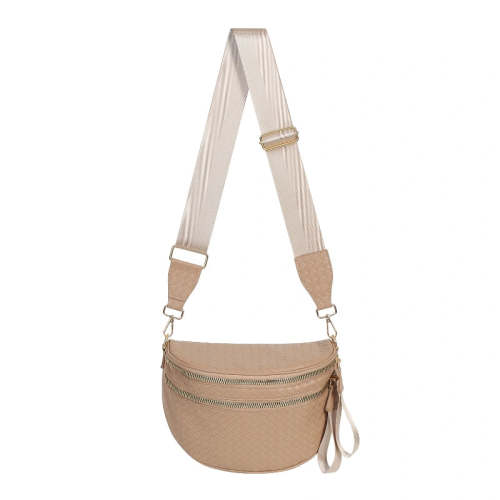 GoFree - Woven Leather Bum Bag – Emmafy