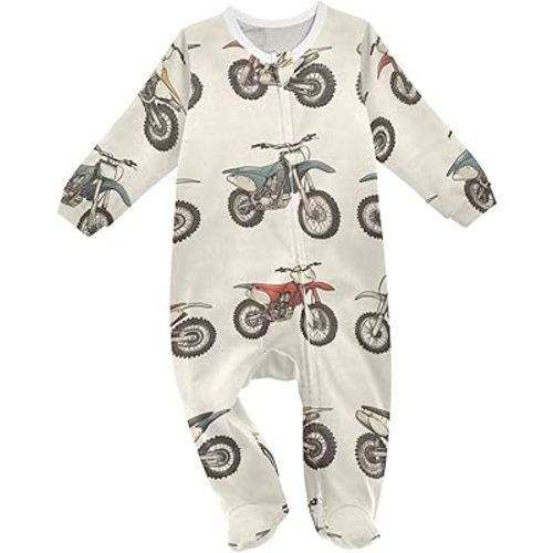 Baby Sleepers Newborn Baby One-Piece Footies for Girl Boy