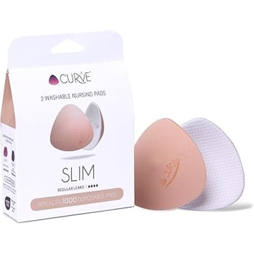 Essential Slim Nursing Pads: Stay Dry All Day, Reusable & Eco-Friendly. Say Goodbye to Disposable Pads