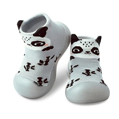 Dookeh Baby Sock Shoes Boys Girls First Walking Shoes Non-Slip Slippers Soft Sole Sneakers Toddler Infant Babygirl