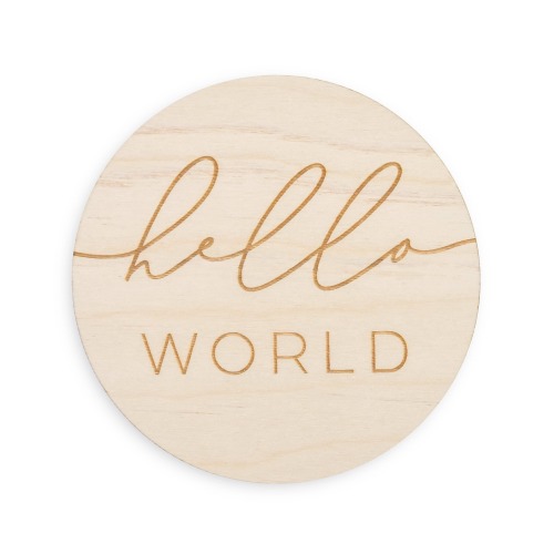 Hello World Sign