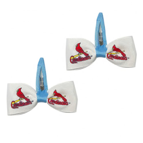 St Louis Cardinals LIGHT BLUE Clippie Baby Hair Barrette - 2810567