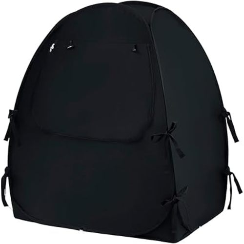Akiky Pop Up Tent Crib Blackout Tent Mini Crib and Pack N Play Tent Travel Privacy Tent,Blackout Canopy Crib Cover, Sleep Pod for Kids Toddler Baby