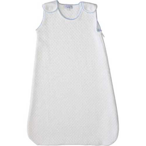 Basket Weave Quilted Baby Sack, Blue - Nellapima | Maisonette