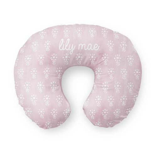 Personalized Nursing Pillow Covers | Simple Floral