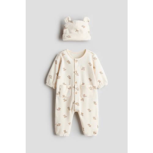 2-PIECE COTTON VELOUR SET