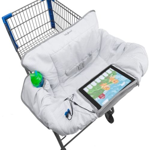LulyBoo® Shopping Cart and High Chair Cover in Grey
