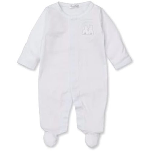 Kissy Kissy Neutral Baby Infant Pique Bunny Rabbits Footie