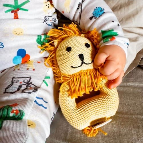 Lion Toy Rattle | Fun & Safe | Estella