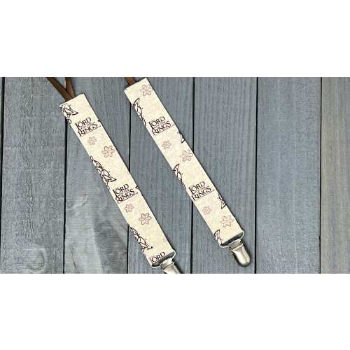 Lord of the Rings Pacifier Clip / Universal Fabric Binky Keeper