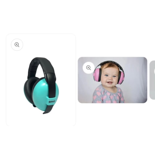 Baby Hearing Protection Earmuffs (Solids)