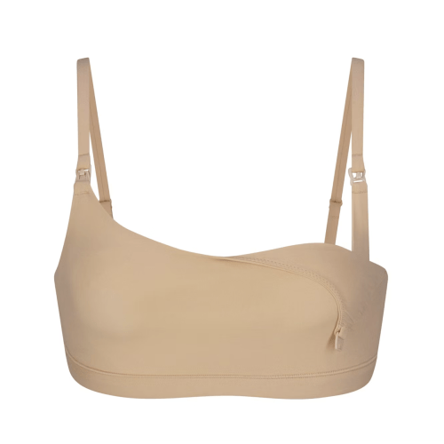 FITS EVERYBODY MATERNITY NURSING SCOOP BRALETTE | SAND