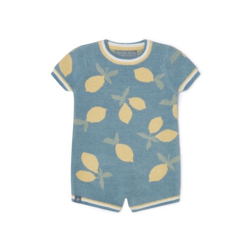 CozyChic® Ultra Lite Lemon Print Romper