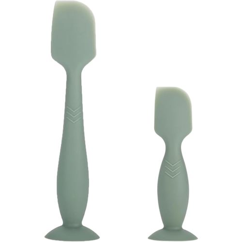 2 Pack Baby Diaper Cream Spatula - Baby Diaper Rash Cream Applicator for Butt Paste Diaper Cream - Diaper Cream Brush for Newborn Baby Essentials (Green)